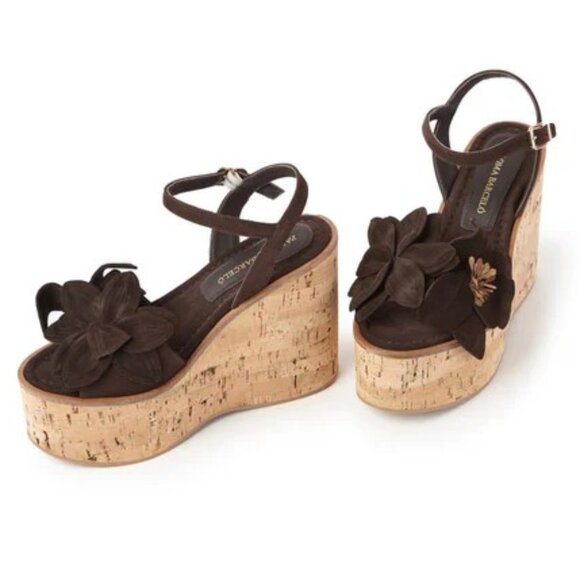 Paloma Barcelo Miley Platform Sandals - Picture 1 of 6